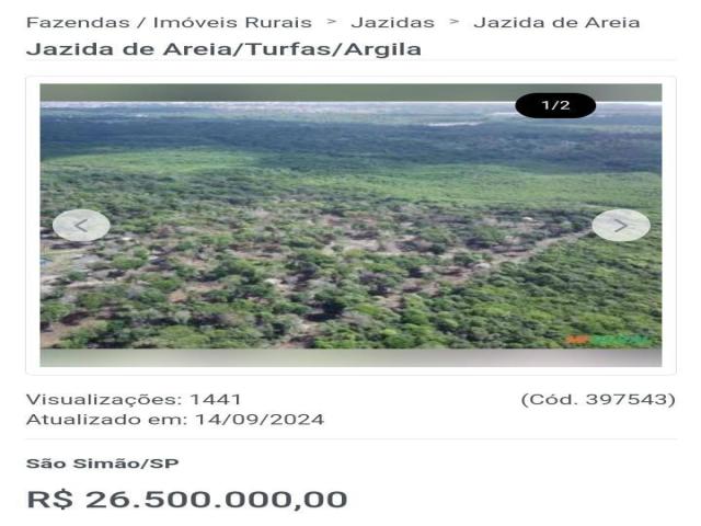 #80 - Fazenda para Venda em Leme - SP