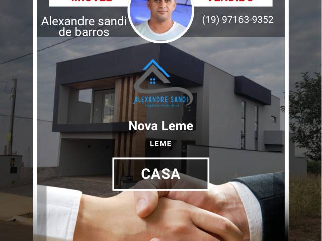 #96 - Casa para Venda em Leme - SP